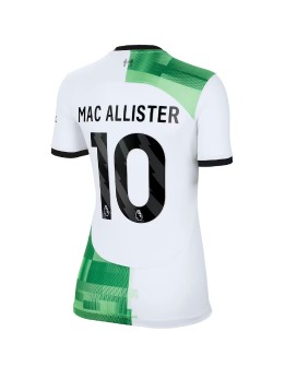 Billige Liverpool Alexis Mac Allister #10 Bortedrakt Dame 2023-24 Kortermet